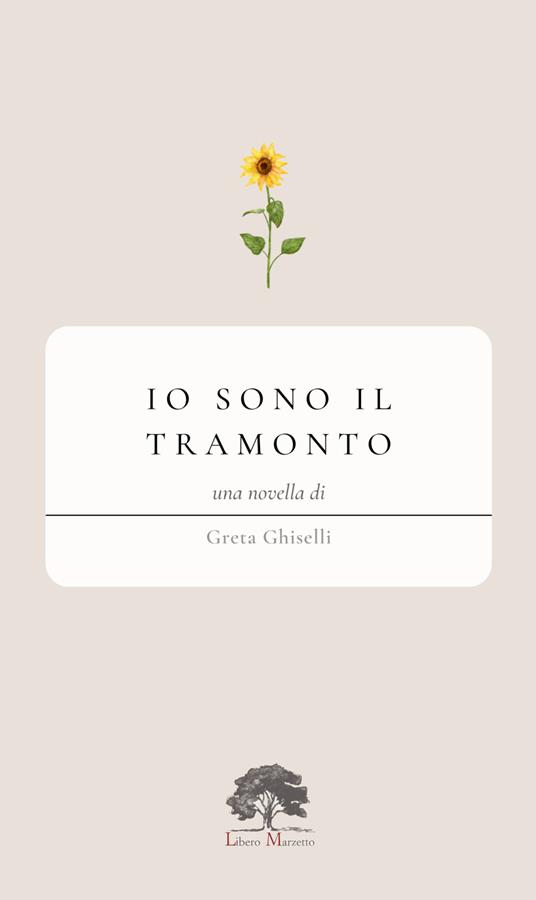 Io sono il tramonto - Greta Ghiselli - copertina