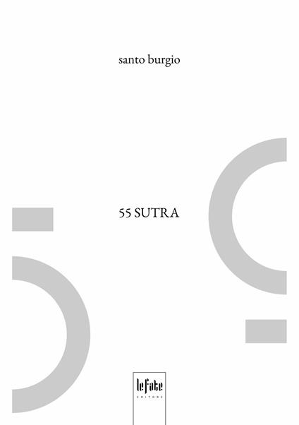 55 sutra - Santo Burgio - copertina