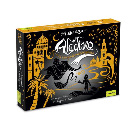Aladino e la lampada meravigliosa. Ediz. a colori. Con Torcia - Sandra Lis - copertina