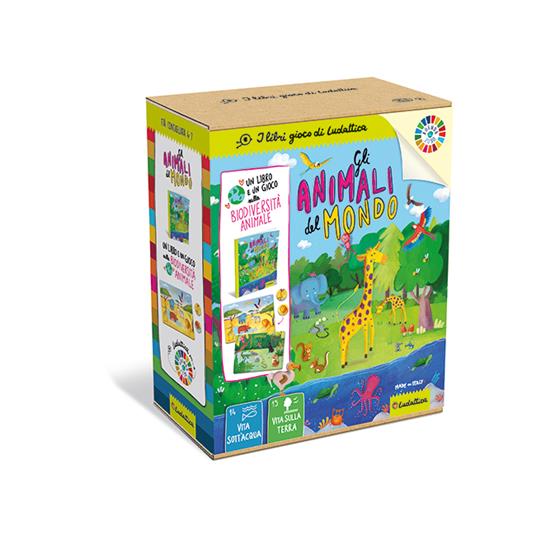 Gli animali del mondo. Agenda 2030. Con tombola - copertina