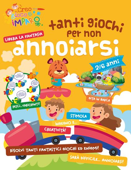 Tanti giochi per non annoiarsi - copertina