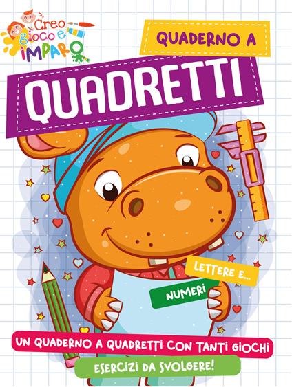 Quaderno a quadretti - copertina