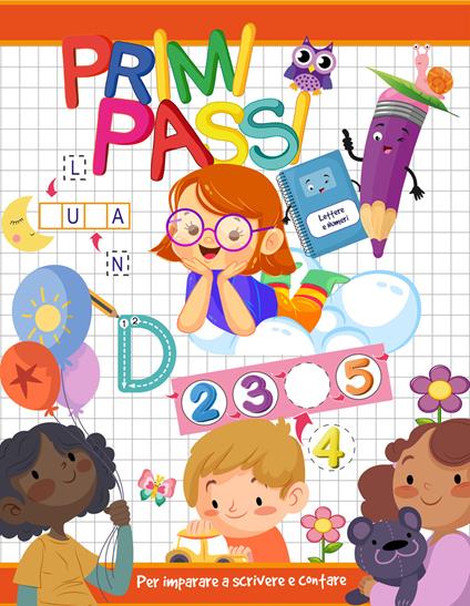 Primi passi. Per imparare a scrivere e contare - copertina