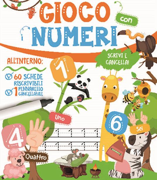 Gioco con i numeri. Ediz. a colori. Con gadget - copertina