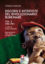 Discorsi e interviste del rivoluzionario burkinabé. Vol. 2: Anni 1986-1987.