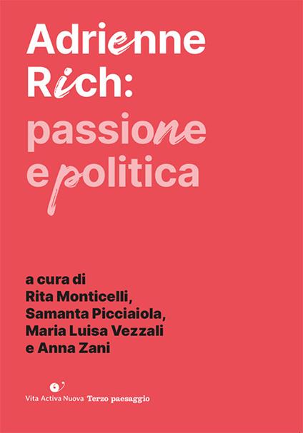 Adrienne Ric: passione e politica - copertina