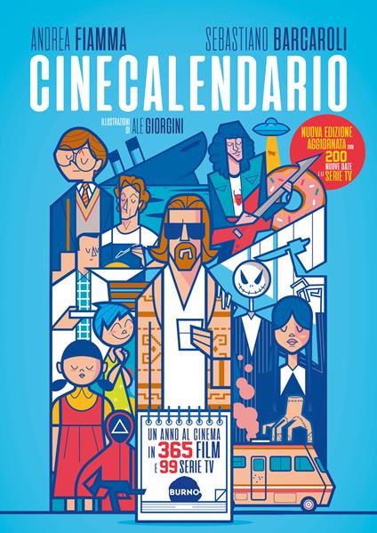 Cinecalendario. Nuova ediz. - Andrea Fiamma,Sebastiano Barcaroli,Alessandro Giorgini - copertina