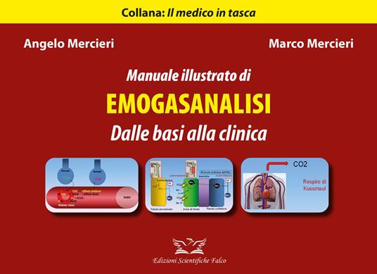 Manuale illustrato di emogasanalisi. Dalle basi alla clinica. Ediz. illustrata - Angelo Mercieri,Marco Mercieri - copertina