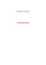 Jonathan Monk. Autobiography. Vol. 4