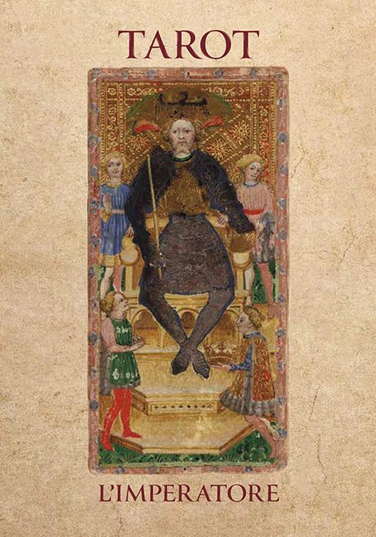 Tarot. L'imperatore. Ediz. a spirale - Toni Spagone - copertina