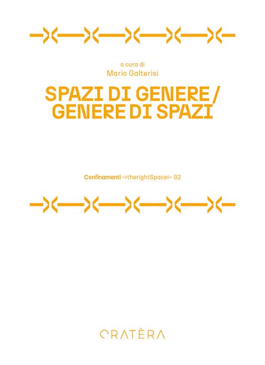 Spazi di genere. Genere di spazi - copertina