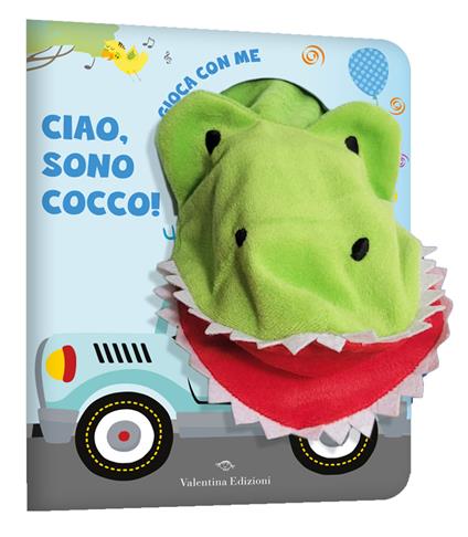 Ciao, sono Cocco! Gioca con me. Libro pupazzo. Ediz. a colori - copertina
