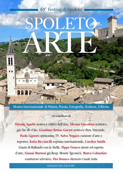 Spoleto arte 2026. Mostra internazionale di pittura, poesia, fotografia, scultura, editoria. Ediz. illustrata - copertina