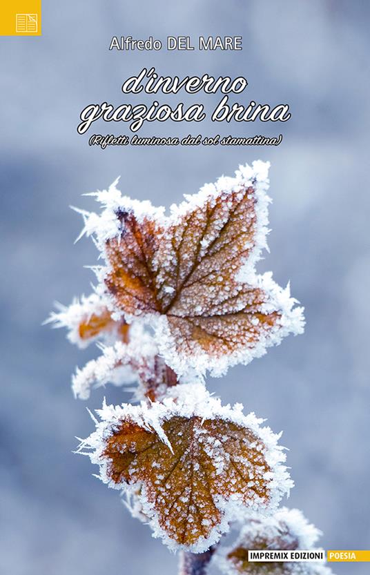 D'inverno graziosa brina (rifletti luminosa dal sol stamattina) - Alfredo Del Mare - copertina