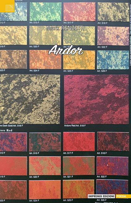 Ardor - Mark Renzetti - copertina