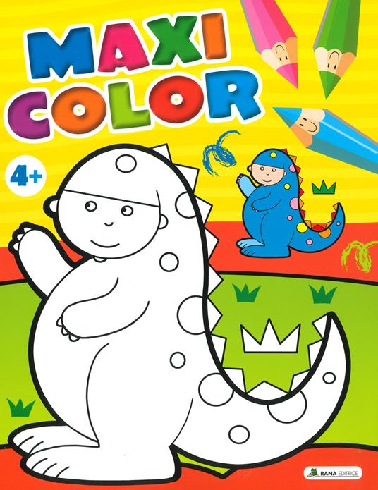 Maxi color. Ediz. a colori - copertina