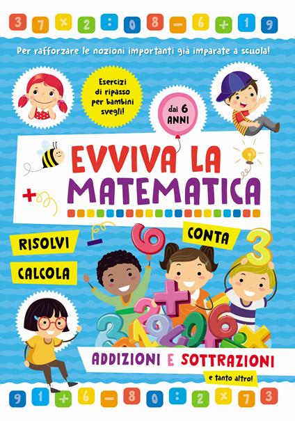 Addizioni e sottrazioni. Evviva la matematica - copertina