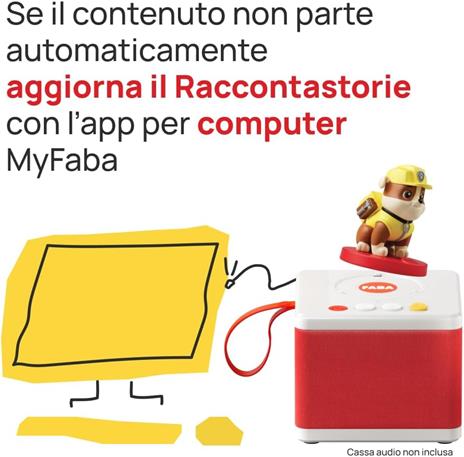 Raccontastorie Faba Paw Patrol La Squadra Dei Cuccioli: Rubble - 2