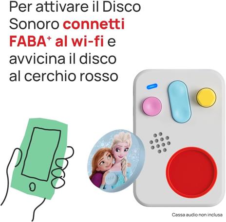 FABA personaggio sonoro - Frozen - Il Regno Di Ghiaccio - 3