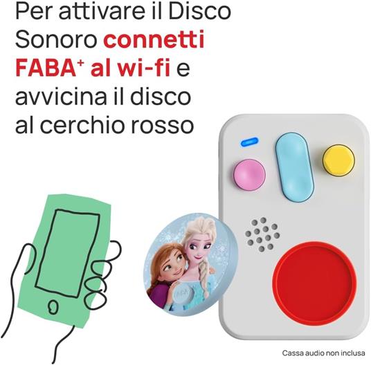 FABA personaggio sonoro - Frozen - Il Regno Di Ghiaccio - 3