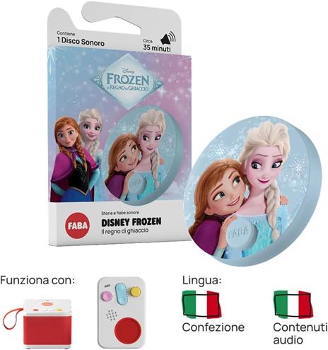 FABA personaggio sonoro - Frozen - Il Regno Di Ghiaccio - 4