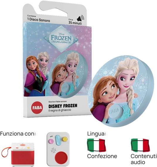 FABA personaggio sonoro - Frozen - Il Regno Di Ghiaccio - 4