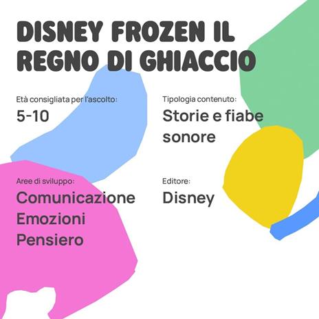 FABA personaggio sonoro - Frozen - Il Regno Di Ghiaccio - 5