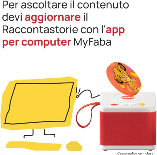 FABA personaggio sonoro - Il Re Leone - 2