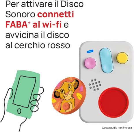 FABA personaggio sonoro - Il Re Leone - 3
