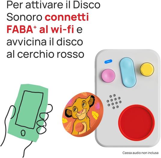 FABA personaggio sonoro - Il Re Leone - 3