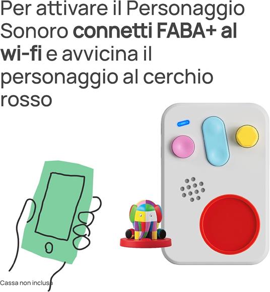 Faba personaggio sonoro. I Racconti Di Elmer - 3