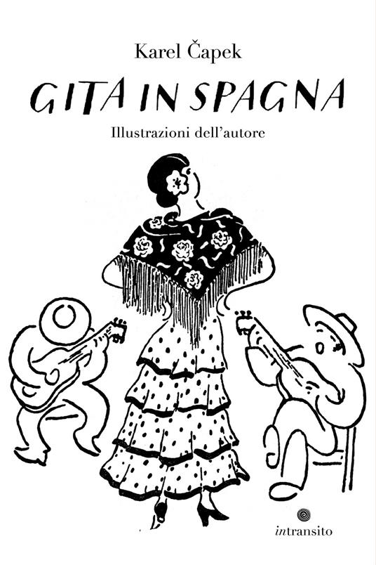 Gita in Spagna - Karel Capek - copertina