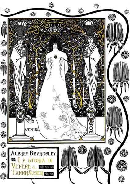 La storia di Venere e Tannhäuser - Aubrey Beardsley - copertina