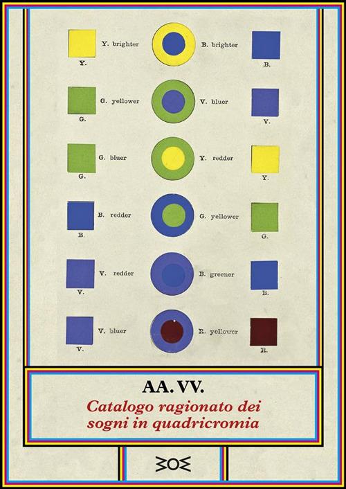 Catalogo ragionato dei sogni in quadricromia - copertina