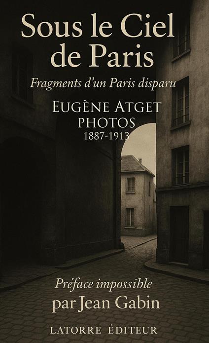 Sous le ciel de Paris. Fragments d’un Paris disparu. Photos 1887-1913 - Eugène Atget - copertina