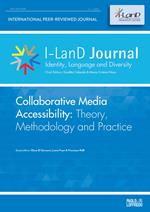 I-LanD Journal. Identity, language and diversity (2023). Vol. 1: Collaborative Media Accessibility: Theory, Methodology and Practice