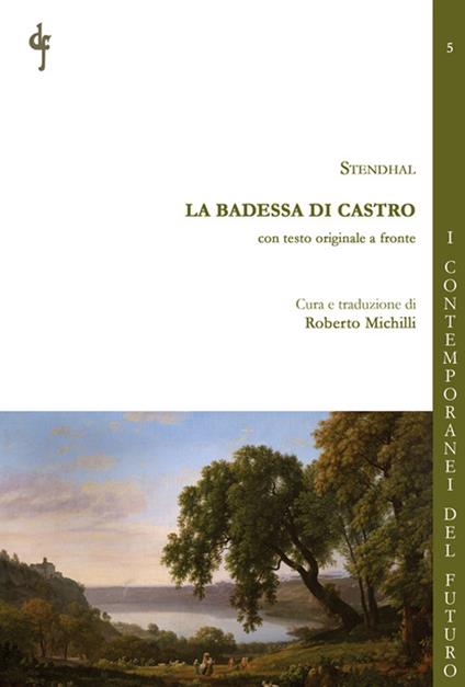 La badessa di Castro. Ediz. bilingue - Stendhal - copertina