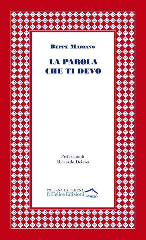 La parola che ti devo - Beppe Mariano - copertina