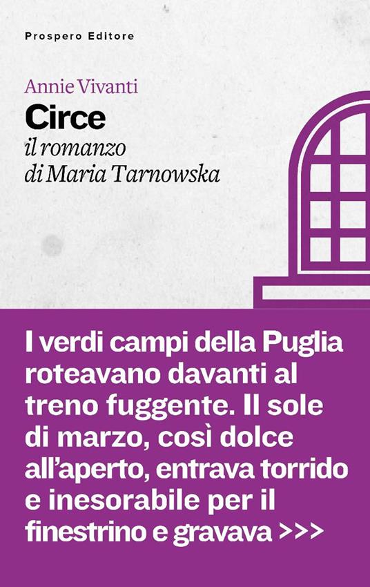 Circe. Il romanzo di Maria Tarnowska - Annie Vivanti - copertina