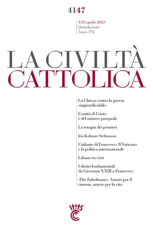 La civiltà cattolica. Quaderni (2023). Vol. 4147 - AA.VV. - ebook