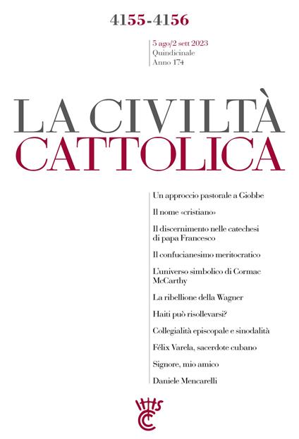 La civiltà cattolica. Quaderni (2023). Vol. 4155-4156 - AA.VV. - ebook