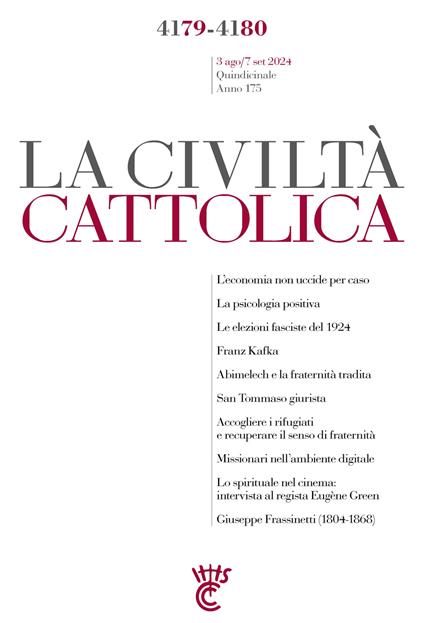 La civiltà cattolica. Quaderni (2024). Vol. 4179-4180 - AA.VV. - ebook