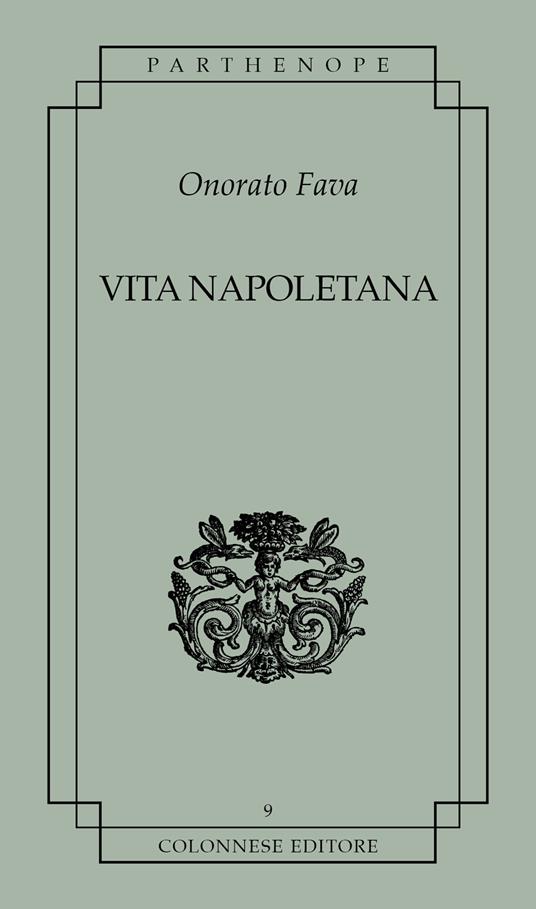 Vita napoletana - Onorato Fava - copertina