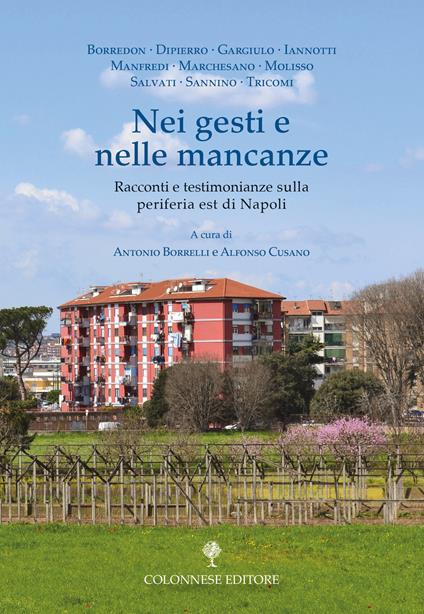 Nei gesti e nelle mancanze. Racconti e testimonianze sulla periferia est di Napoli - copertina