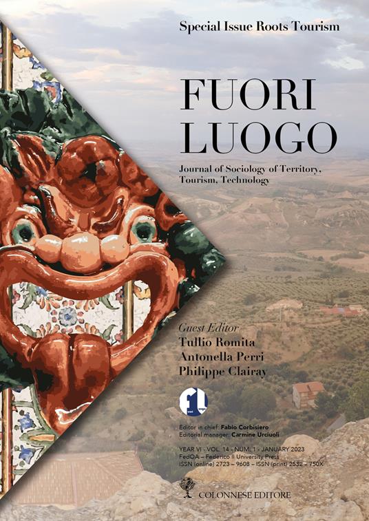 Fuori luogo. Special issue roots tourism. Journal of sociology of territory, tourism, technology. Ediz. italiana e inglese - Tullio Romita,Antonella Perri,Philippe Clairay - copertina