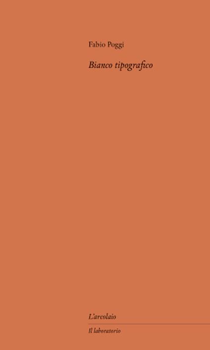 Bianco tipografico - Fabio Poggi - copertina