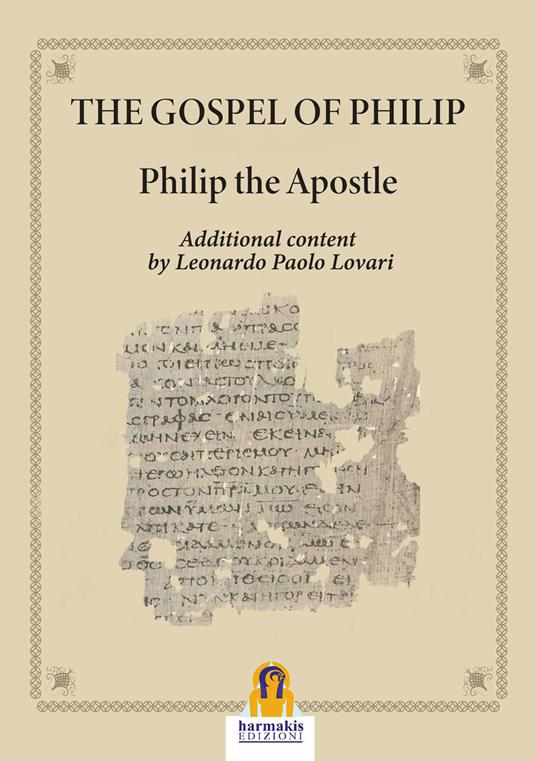 The gospel of Philip - Philip the Apostle - copertina