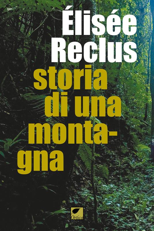 Storia di una montagna - Élisée Reclus - copertina