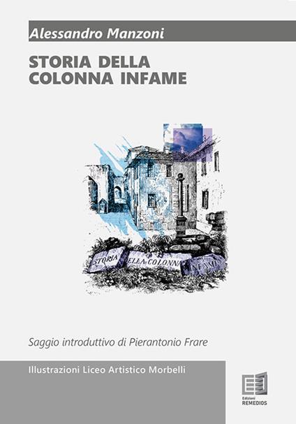 Storia della colonna infame - Alessandro Manzoni - copertina