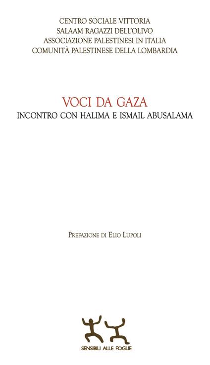 Voci da Gaza. Incontro con Halima e Ismail Abusalama - copertina